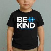 Autism Be Kind  Be Kind Autism Awareness Toddler T-Shirt thumb 2