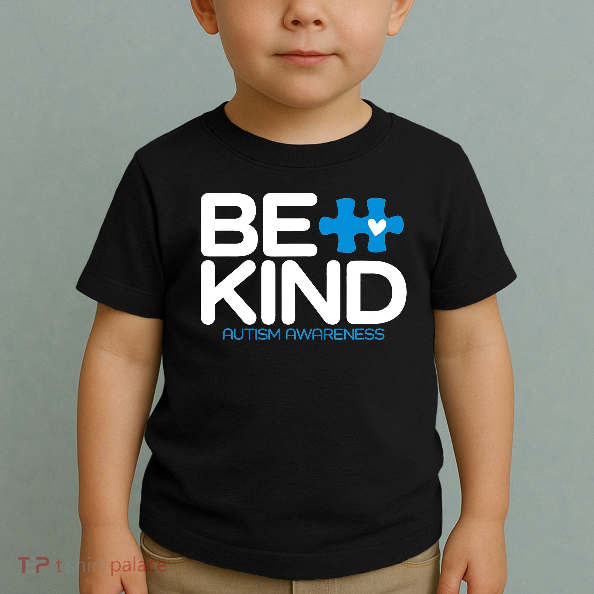 Autism Be Kind  Be Kind Autism Awareness Toddler T-Shirt