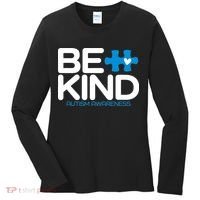 Autism Be Kind  Be Kind Autism Awareness Women's Long Sleeve Shirt thumb 0