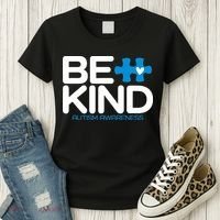 Autism Be Kind  Be Kind Autism Awareness Women's T-Shirt thumb 3