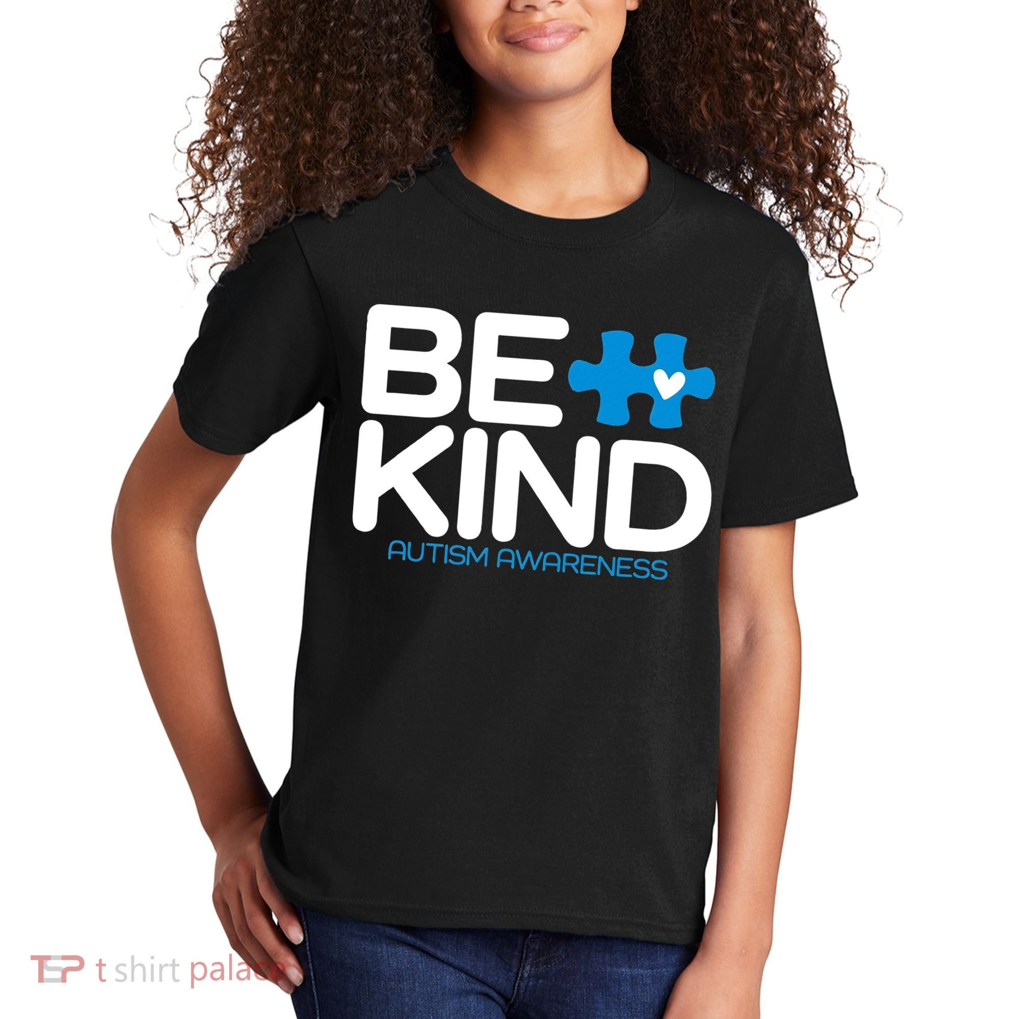 Autism Be Kind  Be Kind Autism Awareness Kids T-Shirt
