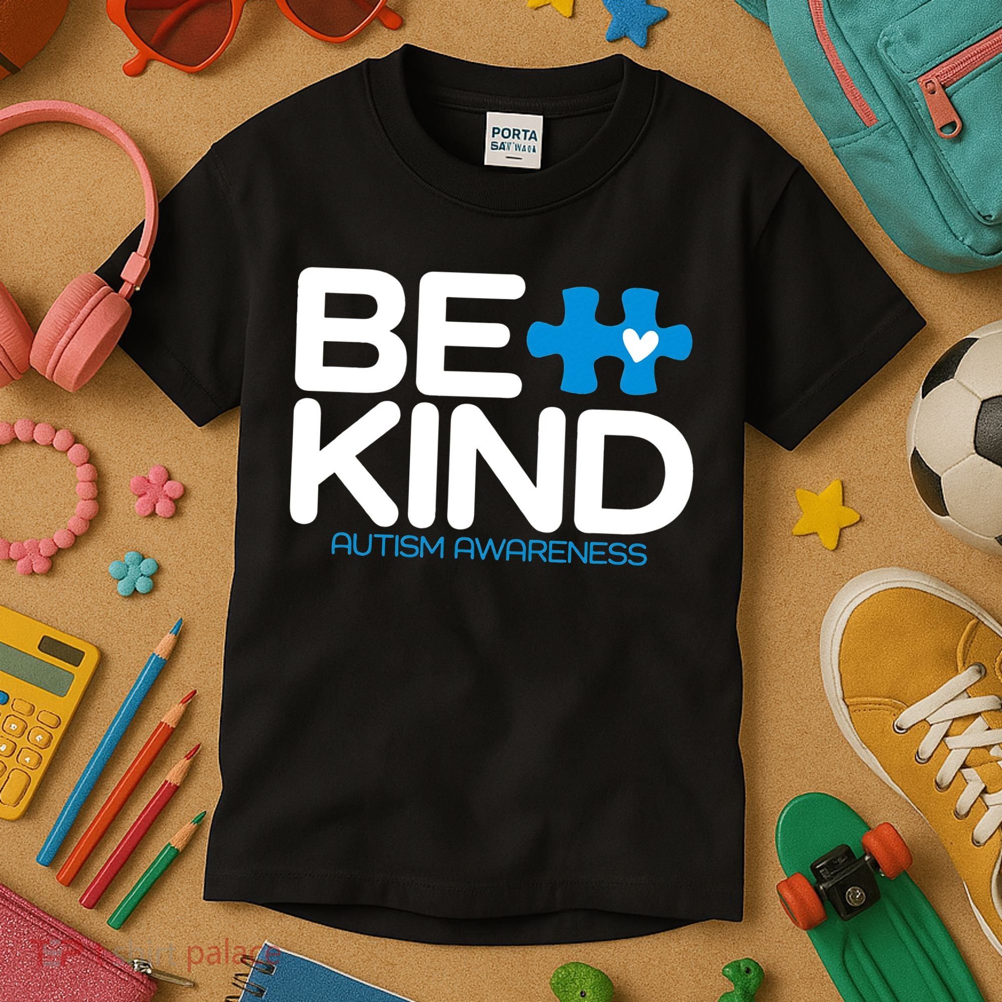 Autism Be Kind  Be Kind Autism Awareness Kids T-Shirt