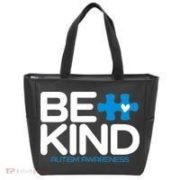 Autism Be Kind  Be Kind Autism Awareness Tote Bag thumb 0