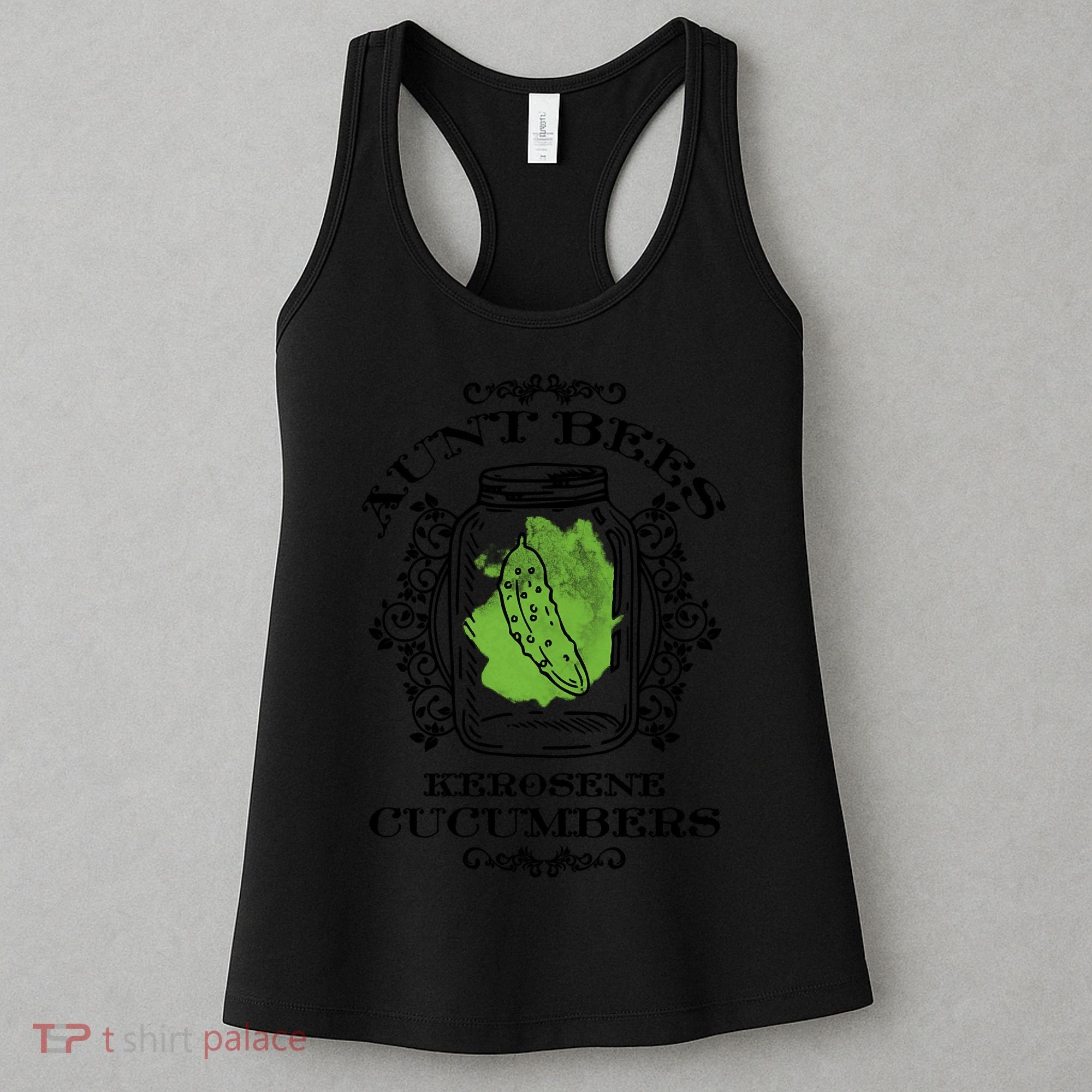 Aunt Bees Kerosene Cucumbers Women's Tank Top