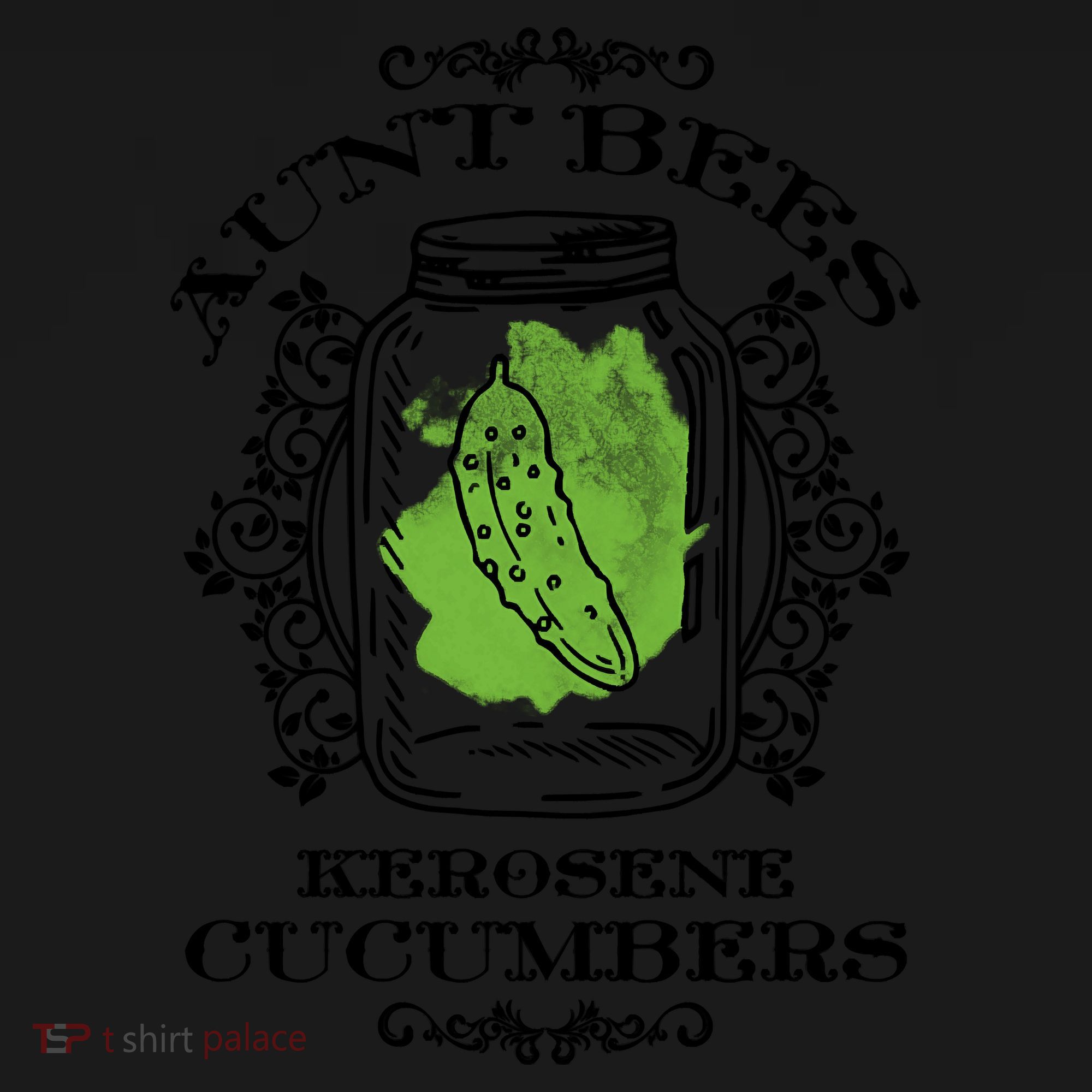 Aunt Bees Kerosene Cucumbers Women's Tank Top
