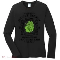 Aunt Bees Kerosene Cucumbers Women's Long Sleeve Shirt thumb 0