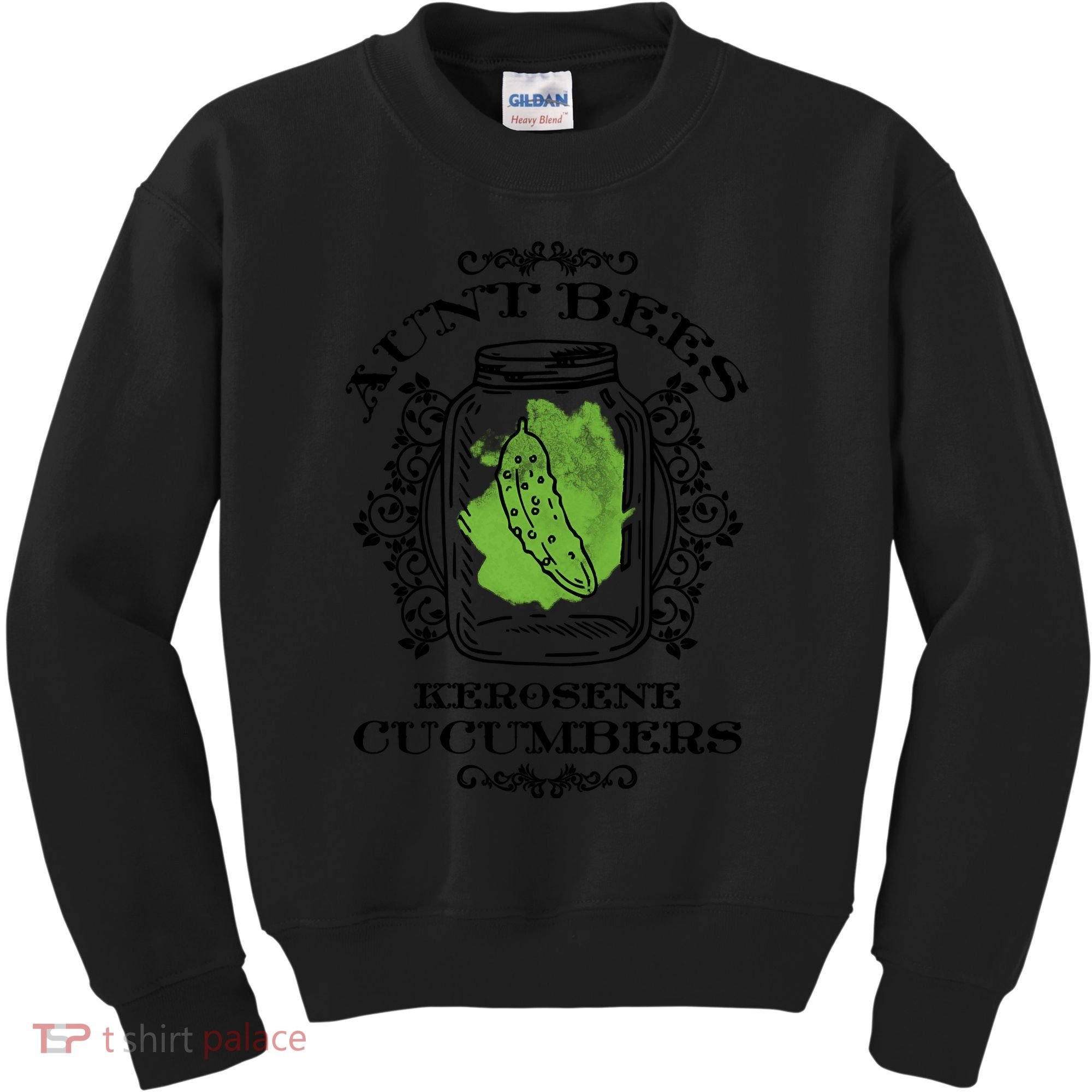 Aunt Bees Kerosene Cucumbers Kids Sweatshirt