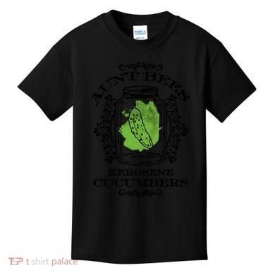 Aunt Bees Kerosene Cucumbers Kids T-Shirt