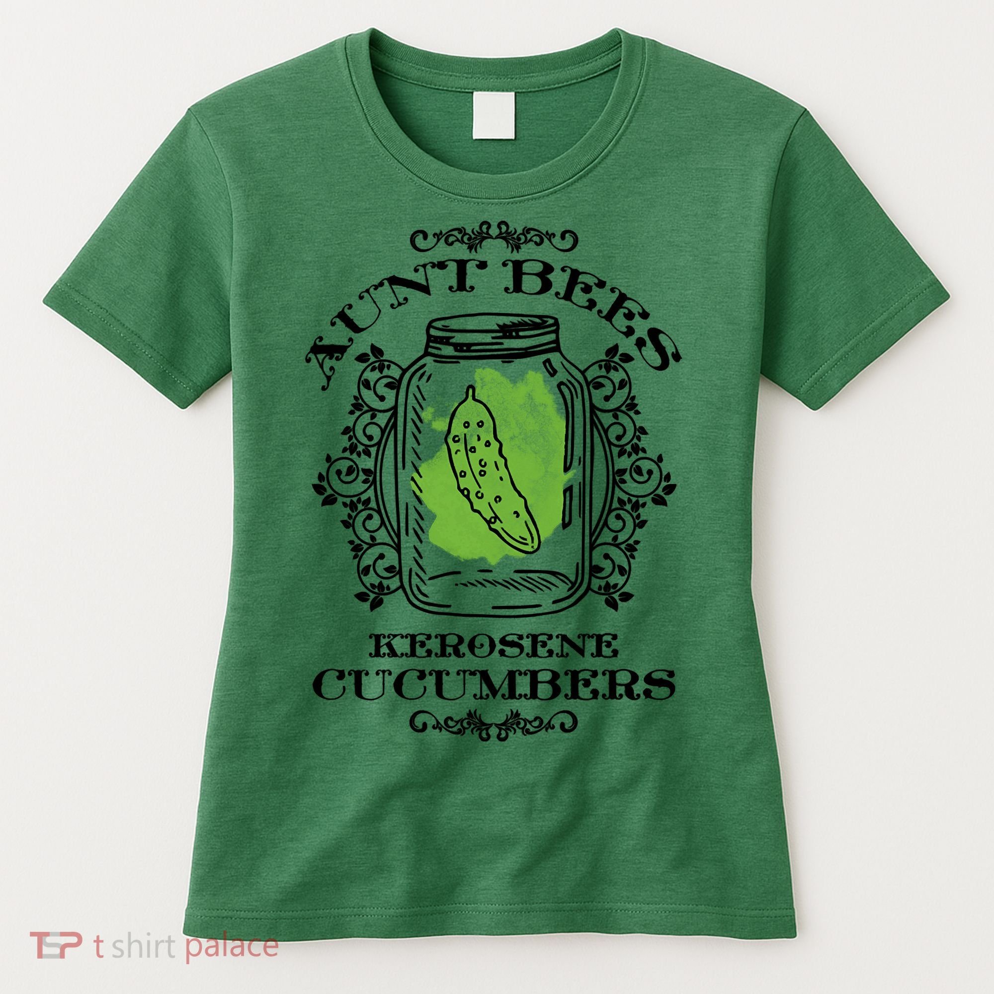 Aunt Bees Kerosene Cucumbers Women's T-Shirt