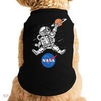 Astronaut Basketball League Slam Dunk NASA Doggie Tank thumb 0