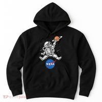 Astronaut Basketball League Slam Dunk NASA Hoodie thumb 0