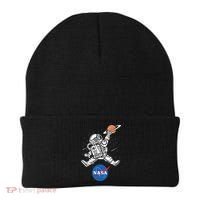 Astronaut Basketball League Slam Dunk NASA Beanie thumb 0