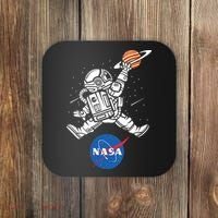 Astronaut Basketball League Slam Dunk NASA Coaster thumb 0