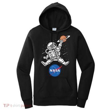 Astronaut Basketball League Slam Dunk NASA Women's Hoodie