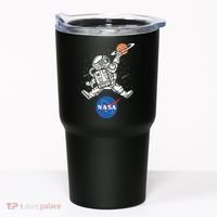 Astronaut Basketball League Slam Dunk NASA Tumbler thumb 0
