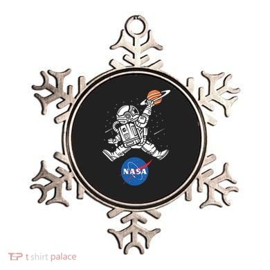 Astronaut Basketball League Slam Dunk NASA Ornament