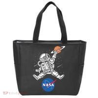 Astronaut Basketball League Slam Dunk NASA Tote Bag thumb 0