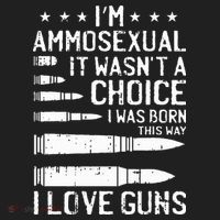 Ammosexual Bullets Love Pro Gun Lover Cool Enthusiast Gifts Women's Sweatshirt thumb 2
