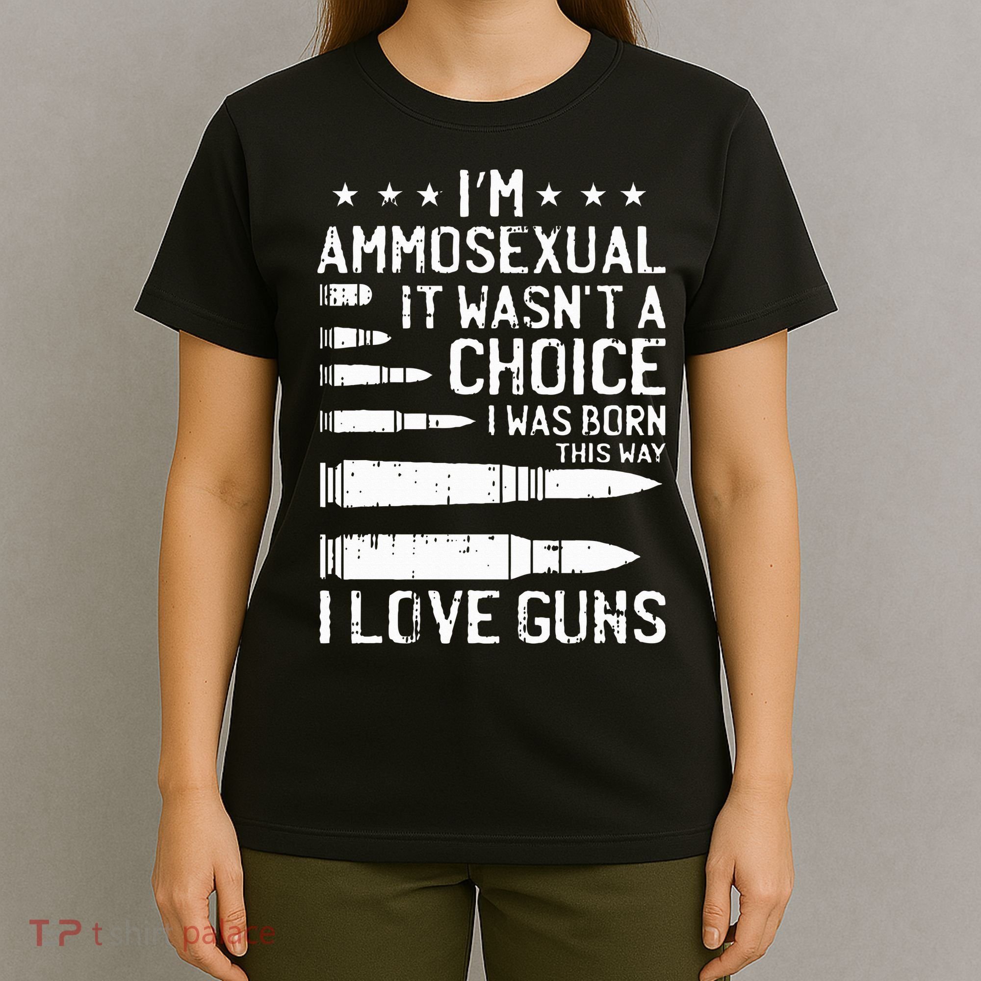 Ammosexual Bullets Love Pro Gun Lover Cool Enthusiast Gifts T-Shirt