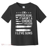 Ammosexual Bullets Love Pro Gun Lover Cool Enthusiast Gifts Toddler T-Shirt thumb 0