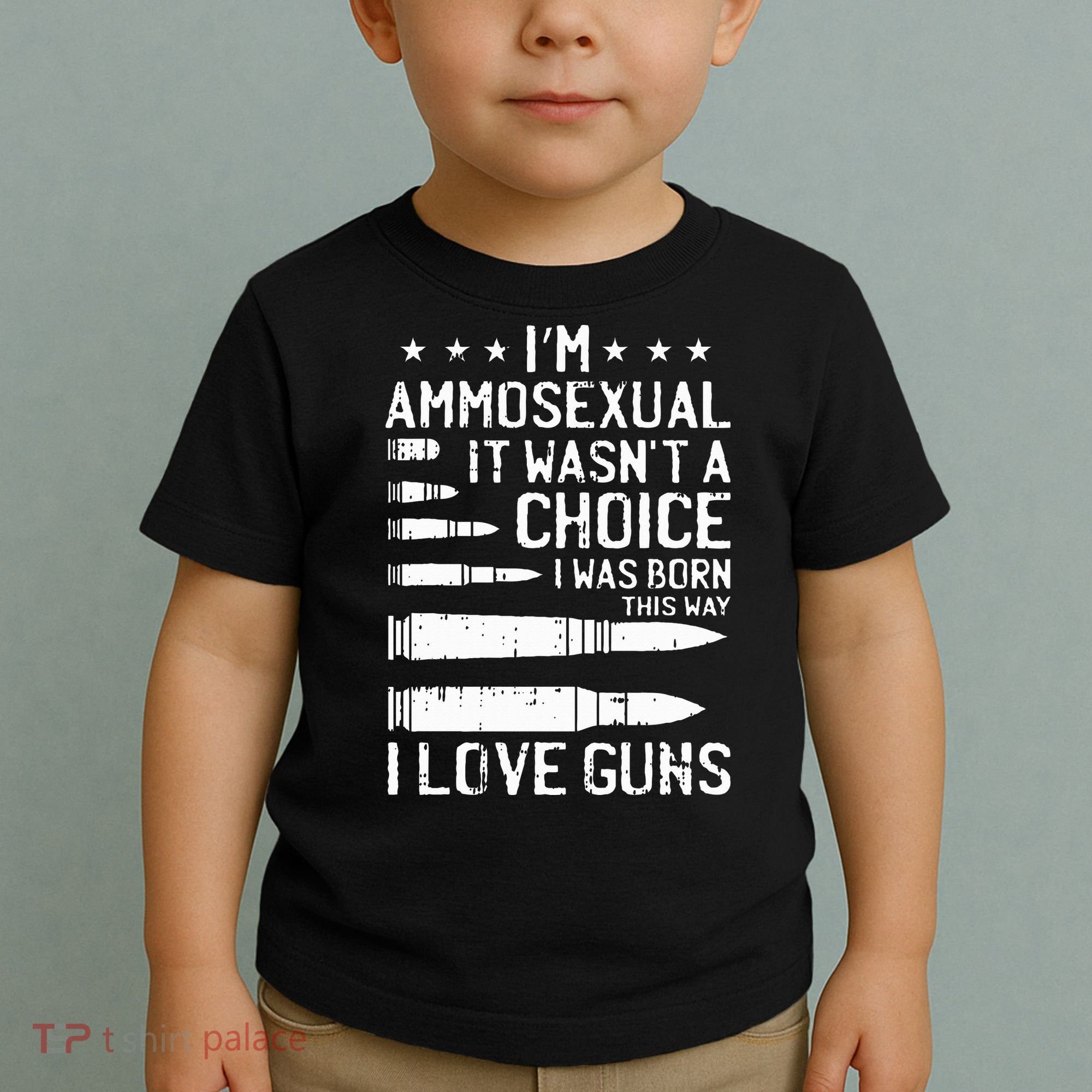 Ammosexual Bullets Love Pro Gun Lover Cool Enthusiast Gifts Toddler T-Shirt