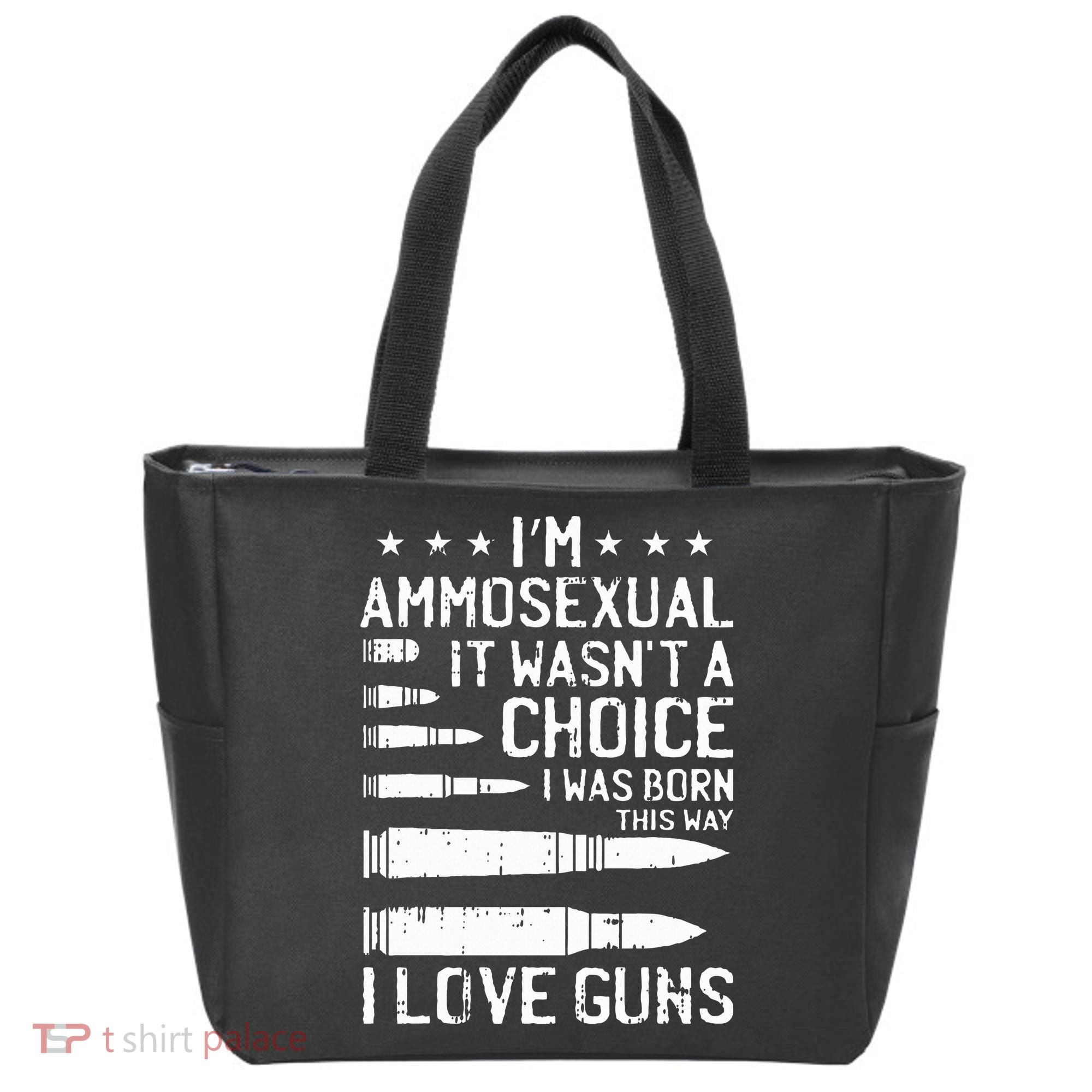 Ammosexual Bullets Love Pro Gun Lover Cool Enthusiast Gifts Tote Bag
