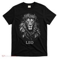August Birthday Leo Lion Pride Graphic Zodiac T-Shirt thumb 0
