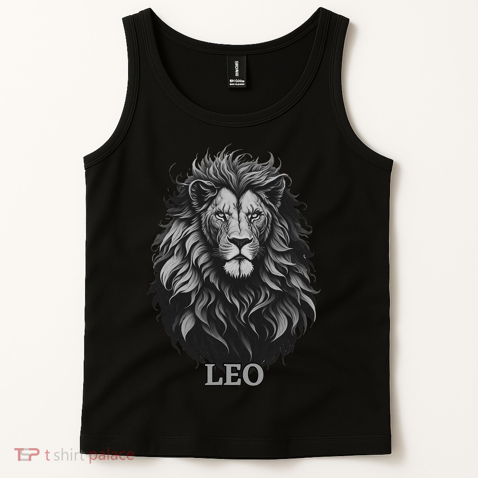 August Birthday Leo Lion Pride Graphic Zodiac Tank Top