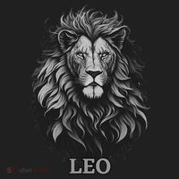 August Birthday Leo Lion Pride Graphic Zodiac Golf Towel thumb 3