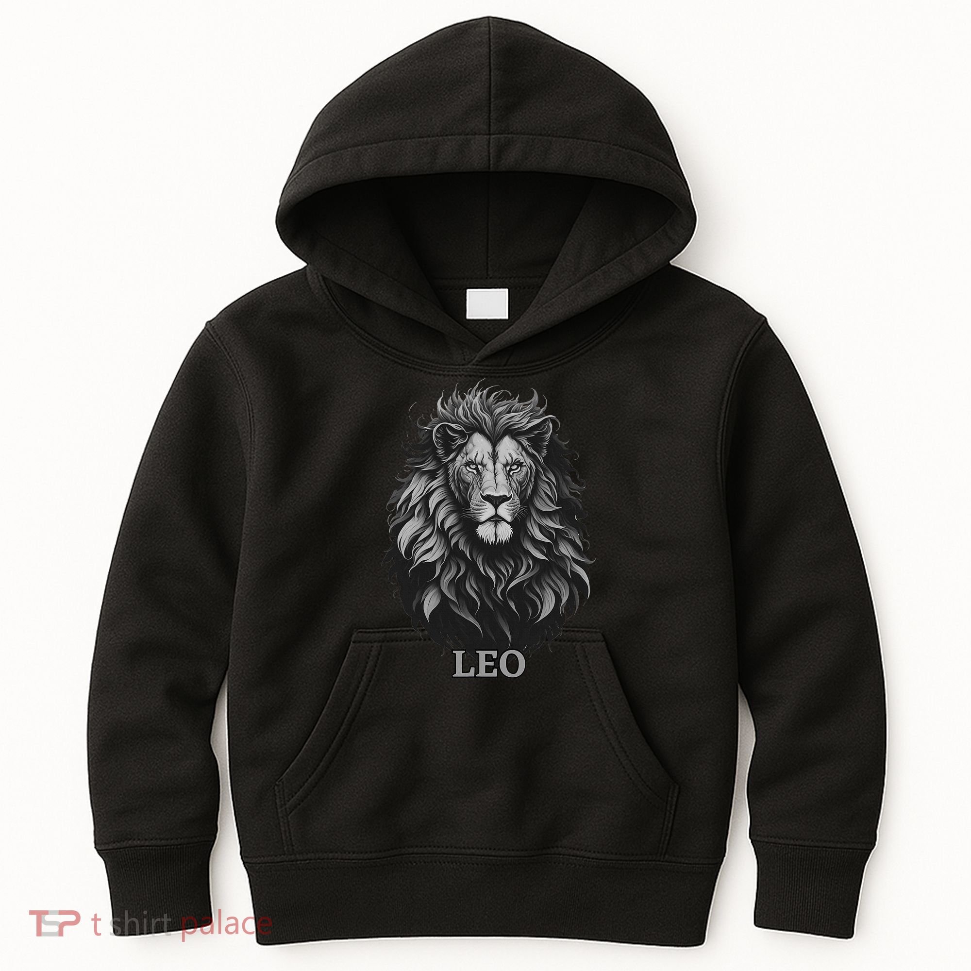 August Birthday Leo Lion Pride Graphic Zodiac Kids Hoodie