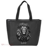August Birthday Leo Lion Pride Graphic Zodiac Tote Bag thumb 0