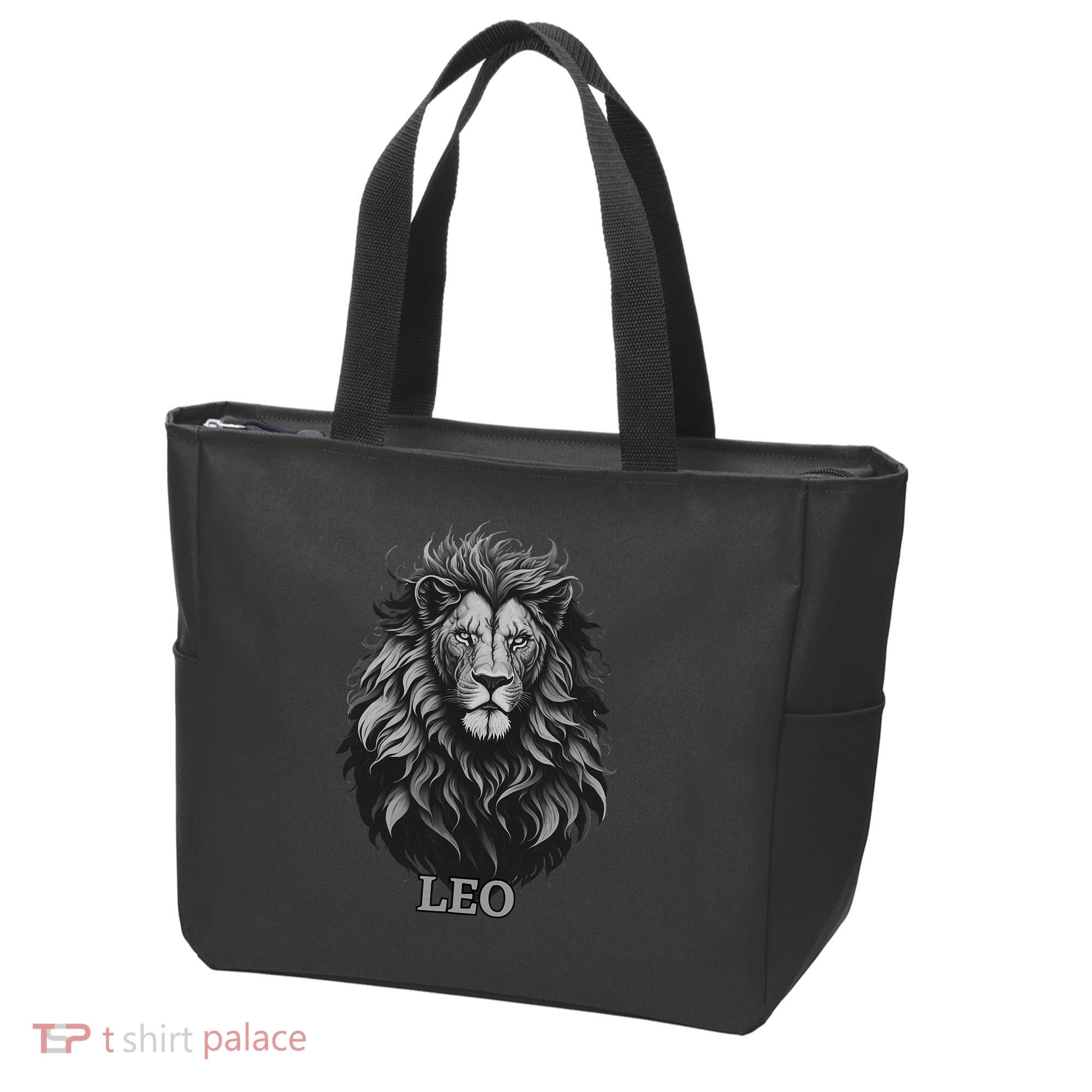August Birthday Leo Lion Pride Graphic Zodiac Tote Bag