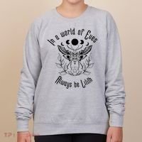 Always Be Lilith Pagan Goddess Never Eve Occult Witchy Women's Sweatshirt thumb 0
