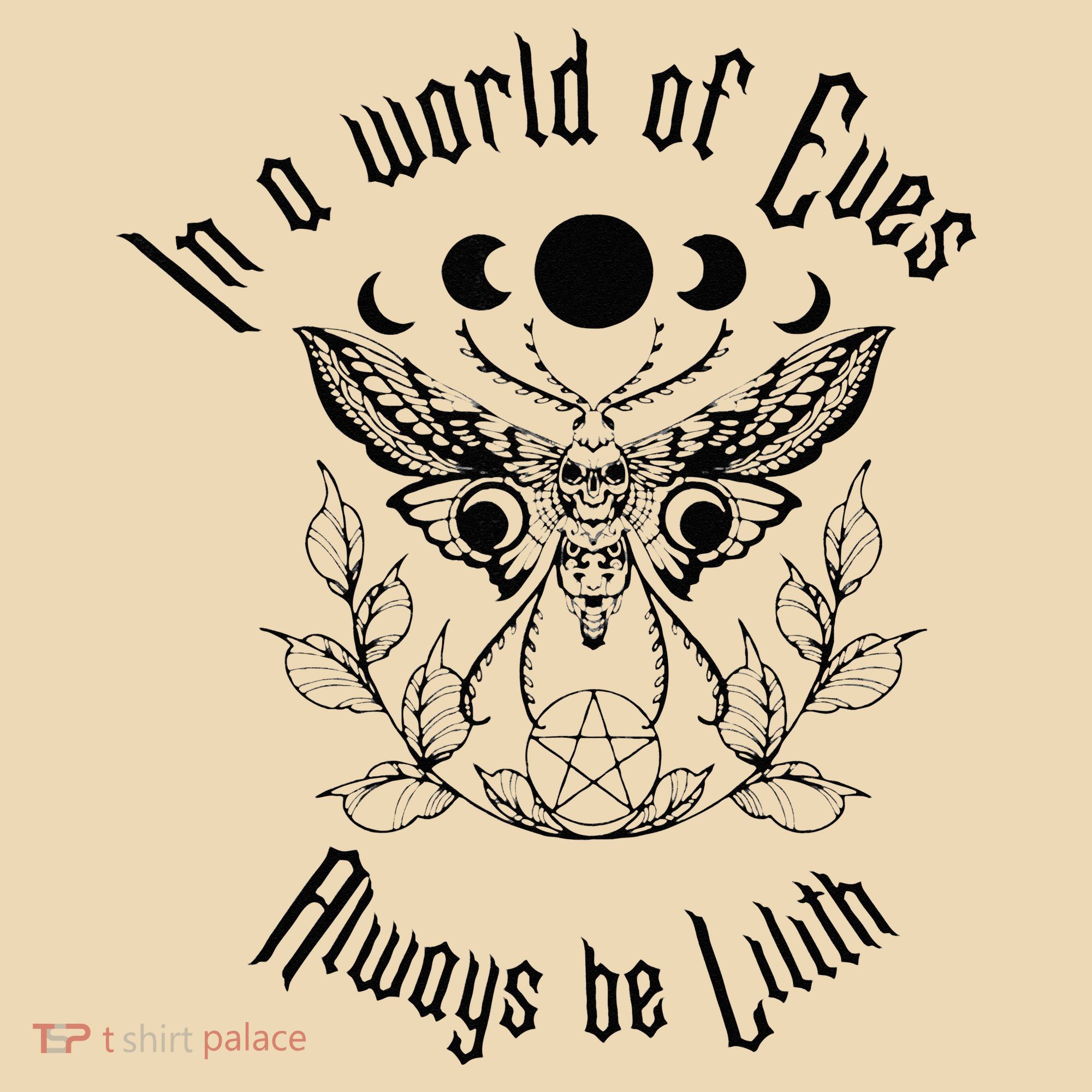 Always Be Lilith Pagan Goddess Never Eve Occult Witchy Tote Bag