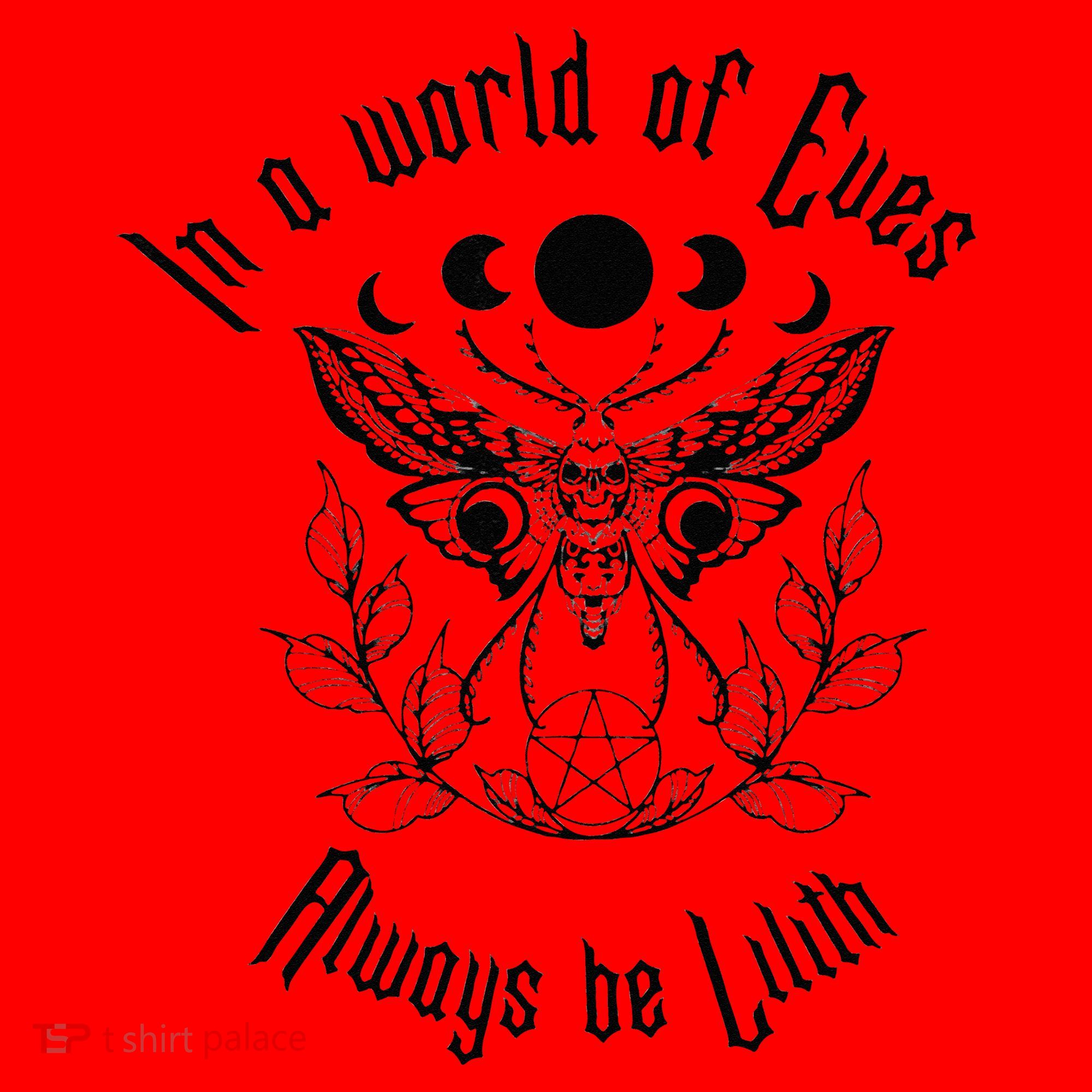 Always Be Lilith Pagan Goddess Never Eve Occult Witchy Santa Hat