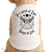Always Be Lilith Pagan Goddess Never Eve Occult Witchy Doggie Tank thumb 0
