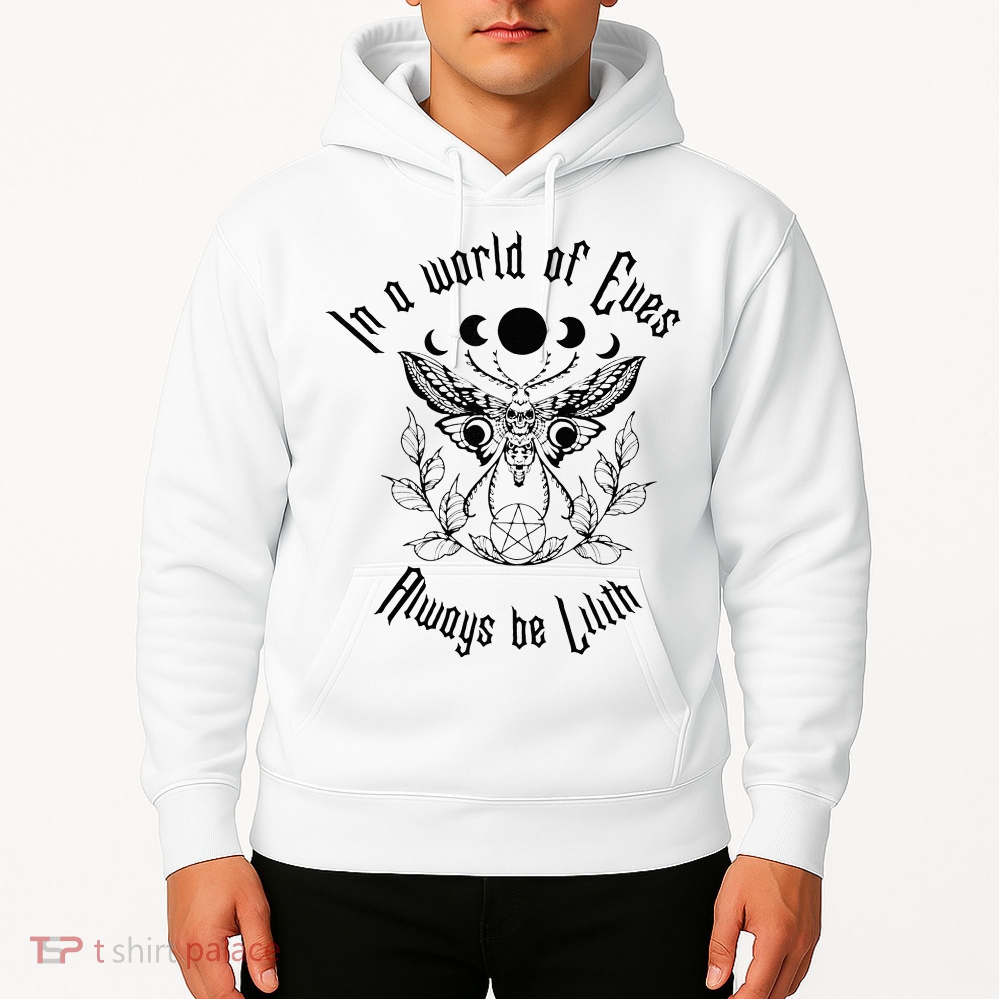 Always Be Lilith Pagan Goddess Never Eve Occult Witchy Hoodie