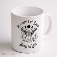 Always Be Lilith Pagan Goddess Never Eve Occult Witchy Coffee Mug thumb 1