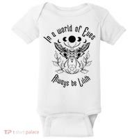 Always Be Lilith Pagan Goddess Never Eve Occult Witchy Baby Bodysuit thumb 0