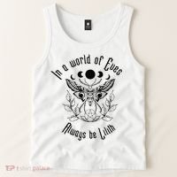 Always Be Lilith Pagan Goddess Never Eve Occult Witchy Tank Top thumb 2