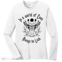 Always Be Lilith Pagan Goddess Never Eve Occult Witchy Women's Long Sleeve Shirt thumb 0