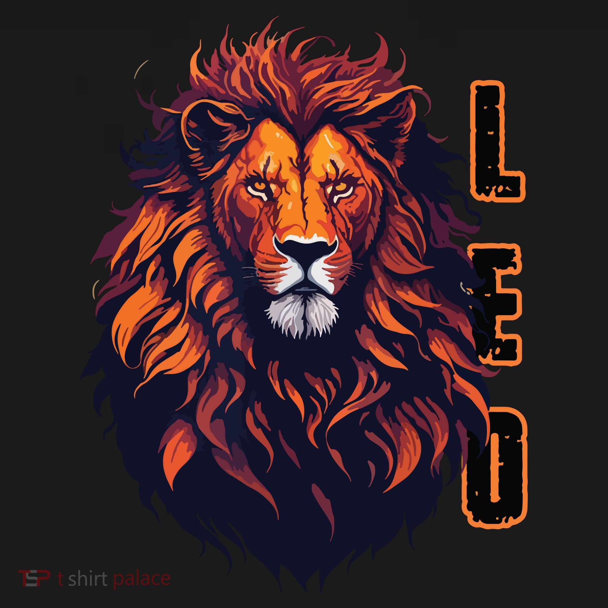 August Birthday Leo Lion Pride Graphic Zodiac Backpack
