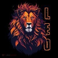 August Birthday Leo Lion Pride Graphic Zodiac Toddler Hoodie thumb 2
