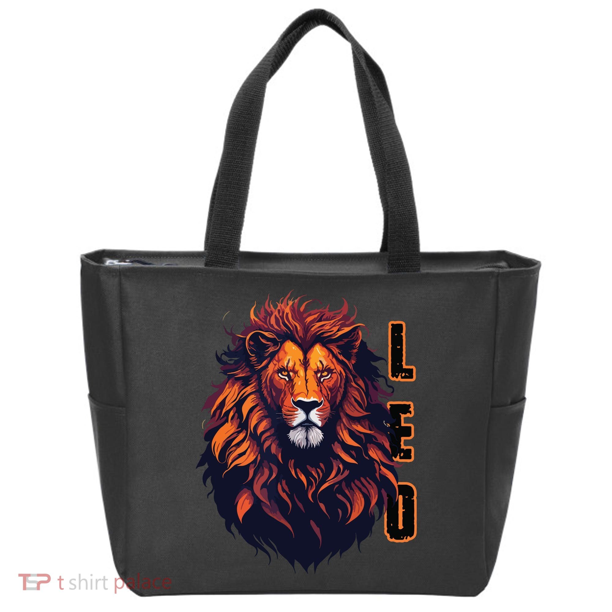August Birthday Leo Lion Pride Graphic Zodiac Tote Bag