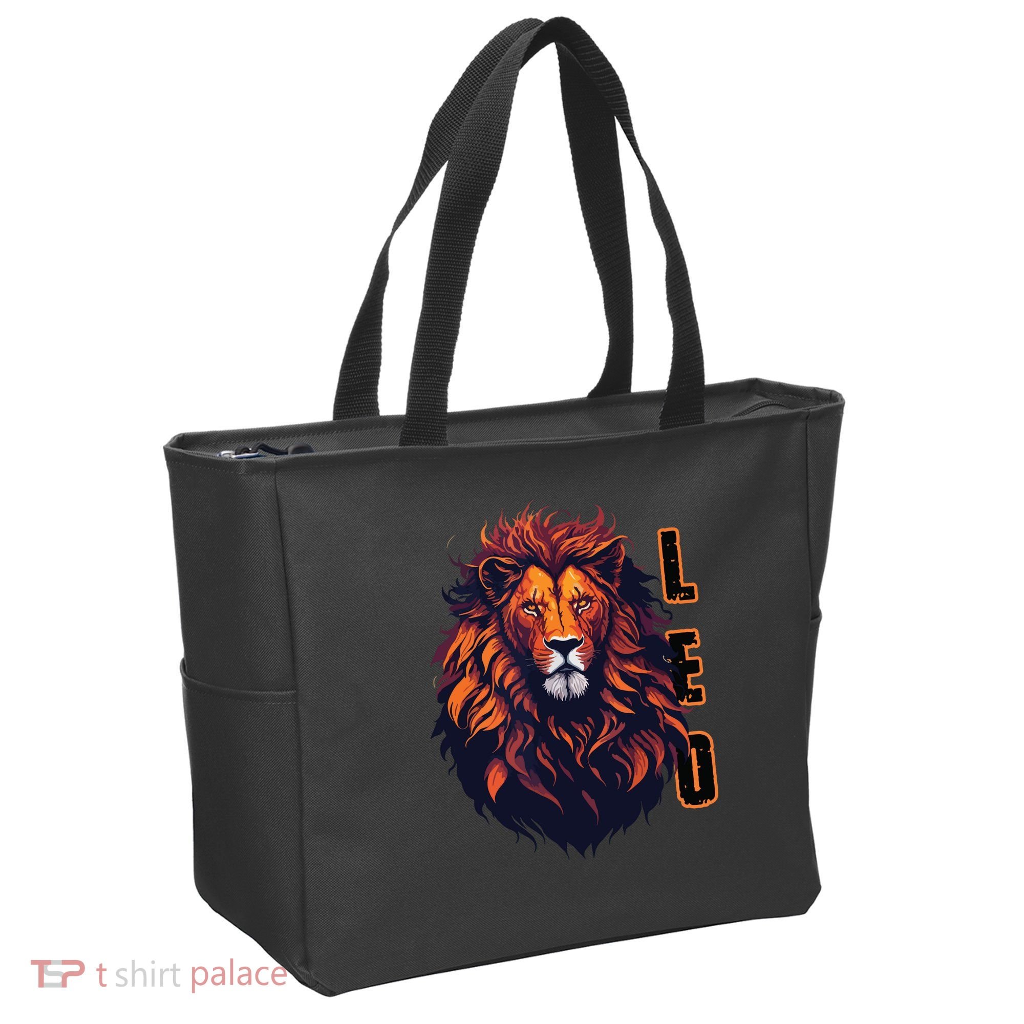 August Birthday Leo Lion Pride Graphic Zodiac Tote Bag