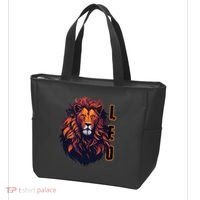 August Birthday Leo Lion Pride Graphic Zodiac Tote Bag thumb 3