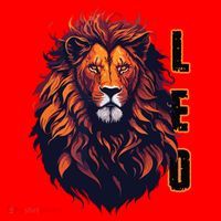 August Birthday Leo Lion Pride Graphic Zodiac Santa Hat thumb 1