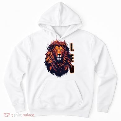 August Birthday Leo Lion Pride Graphic Zodiac Hoodie
