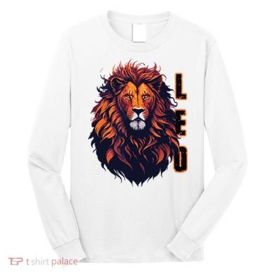 August Birthday Leo Lion Pride Graphic Zodiac Long Sleeve Shirt