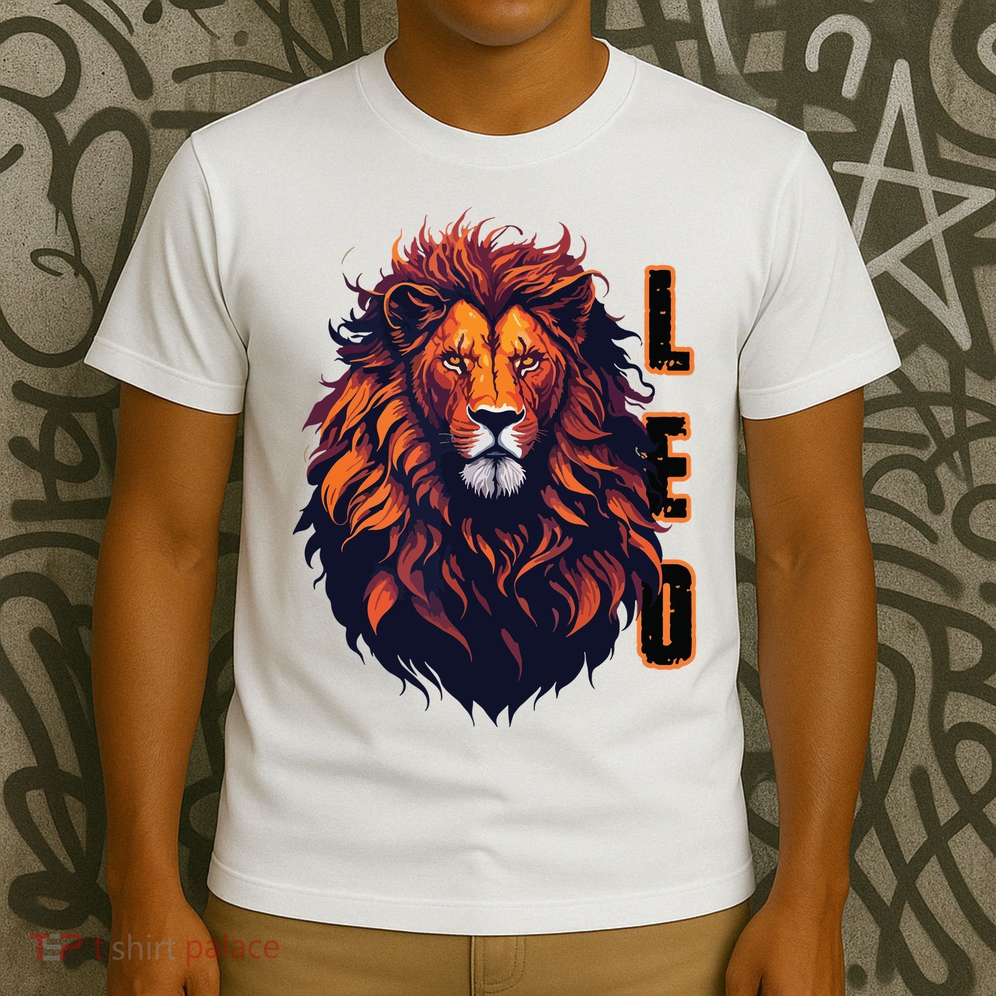 August Birthday Leo Lion Pride Graphic Zodiac T-Shirt